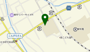 琴平町立琴平小学校の地図画像