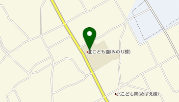 琴平町立北こども園めばえ棟の地図画像