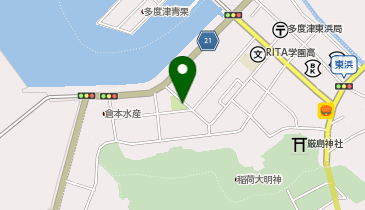 8区自治会 (公民館施設の一部)の地図画像