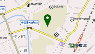 県立多度津高等学校の地図画像