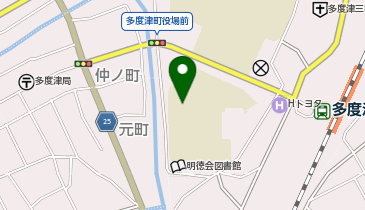 多度津小学校の地図画像