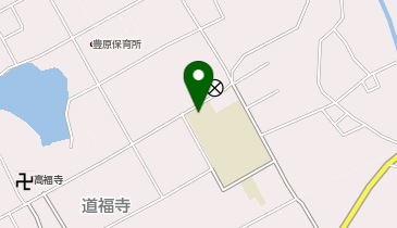 豊原小学校の地図画像