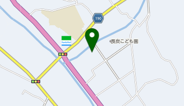 長炭地区活性化センターの地図画像