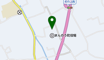 まんのう町防災センターの地図画像