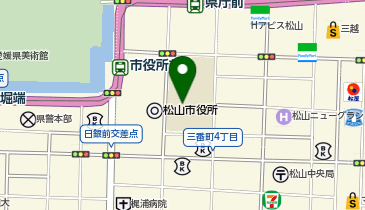 番町小学校の地図画像