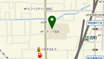 味酒小学校の地図画像