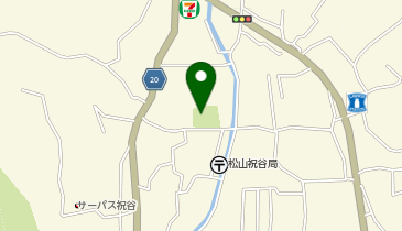 祝谷公園の地図画像