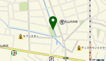 会津公園の地図画像