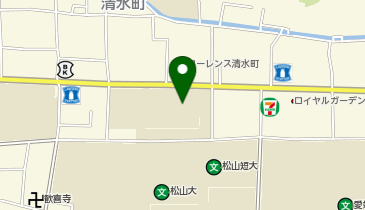 清水小学校グラウンドの地図画像