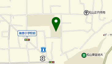 桑原小学校グラウンドの地図画像