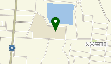 窪田小学校グラウンドの地図画像