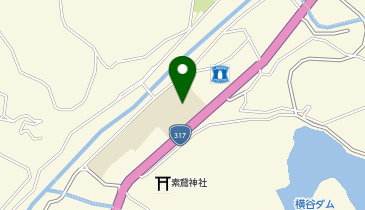 湯山小学校グラウンドの地図画像