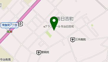 常盤公民館の地図画像