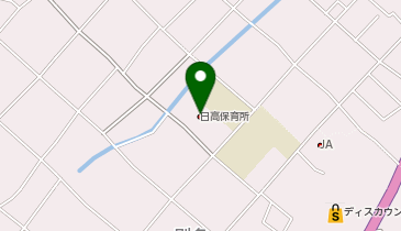 日高保育所の地図画像
