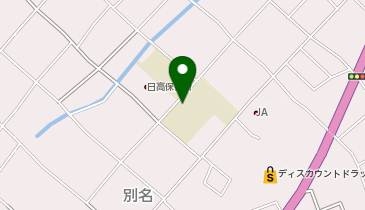 日高小学校運動場の地図画像