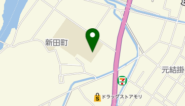 城東中学校の地図画像