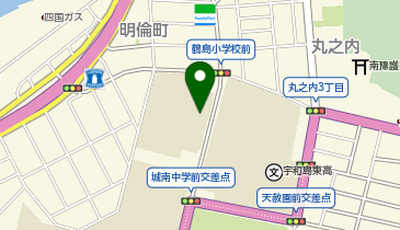 鶴島小学校の地図画像