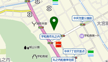 南予文化会館の地図画像
