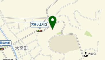 天神公民館の地図画像