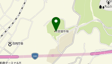 闘牛場の地図画像