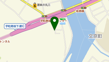 個人宅上の道路の地図画像