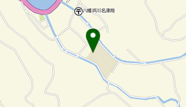 川上小学校校舎の地図画像