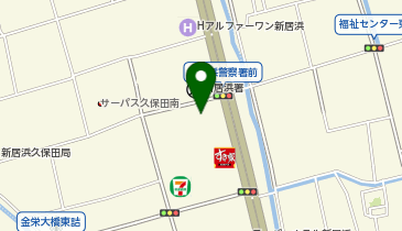 ふれあいプラザの地図画像