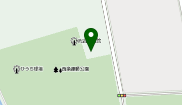 ひうち体育館の地図画像