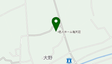 亀天荘の地図画像