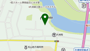 大洲市民会館の地図画像