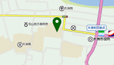 大洲小学校の地図画像
