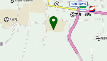 大洲南中学校の地図画像