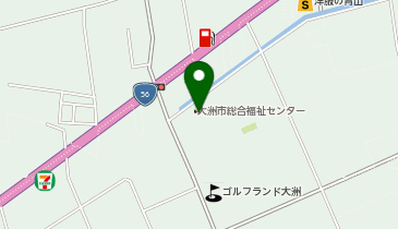 総合福祉センターの地図画像