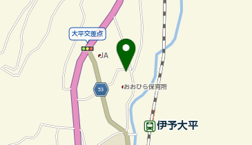 大平地区公民館の地図画像
