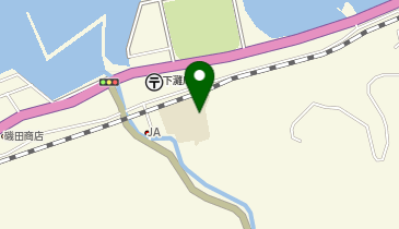 下灘小学校の地図画像