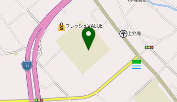 川之江南中学校グラウンドの地図画像