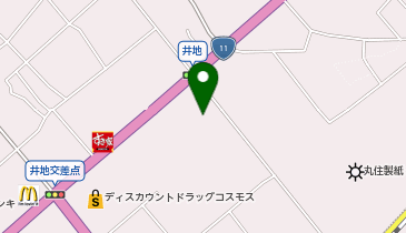 川之江西老人つどいの家の地図画像