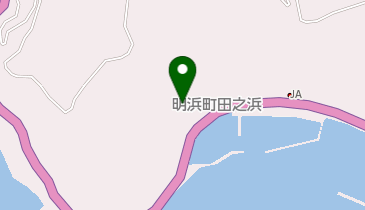 旧田之浜小学校の地図画像