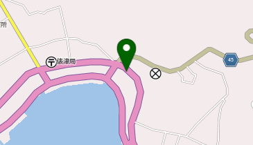 俵津文楽会館の地図画像