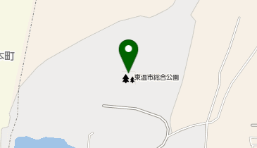 東温市総合公園の地図画像