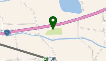 牛渕上野農村公園の地図画像