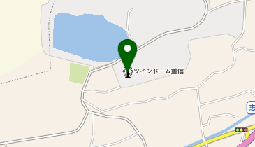 ツインドーム重信の地図画像
