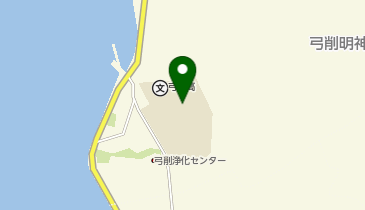 弓削高等学校体育館・武道場の地図画像