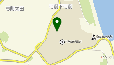 弓削商船高等専門学校体育館の地図画像