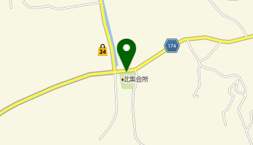岩城北集会所の地図画像