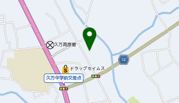 久万高原町公民館久万分館の地図画像