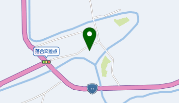 落合ふれあい館の地図画像