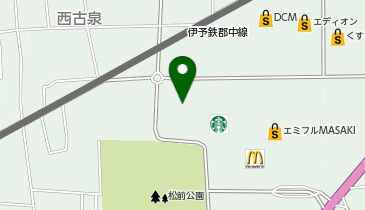 エミフルMASAKI西側立体駐車場(2階以上)の地図画像