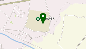 県立医療技術大学グラウンドの地図画像