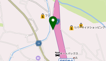 老人生きがいの家の地図画像